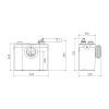 saniflo up diagram