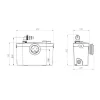 sanipro xr up dimensions
