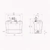 sanispeed+ dimensions